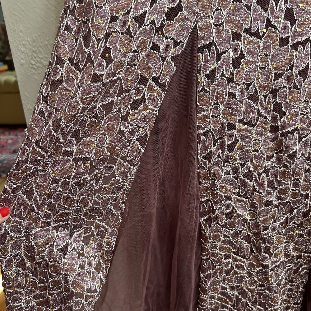 Candalite  Maxi Sweetheart Dress 3x Mobwife lace Romantic Whimsigoth fairy - Picture 15 of 16